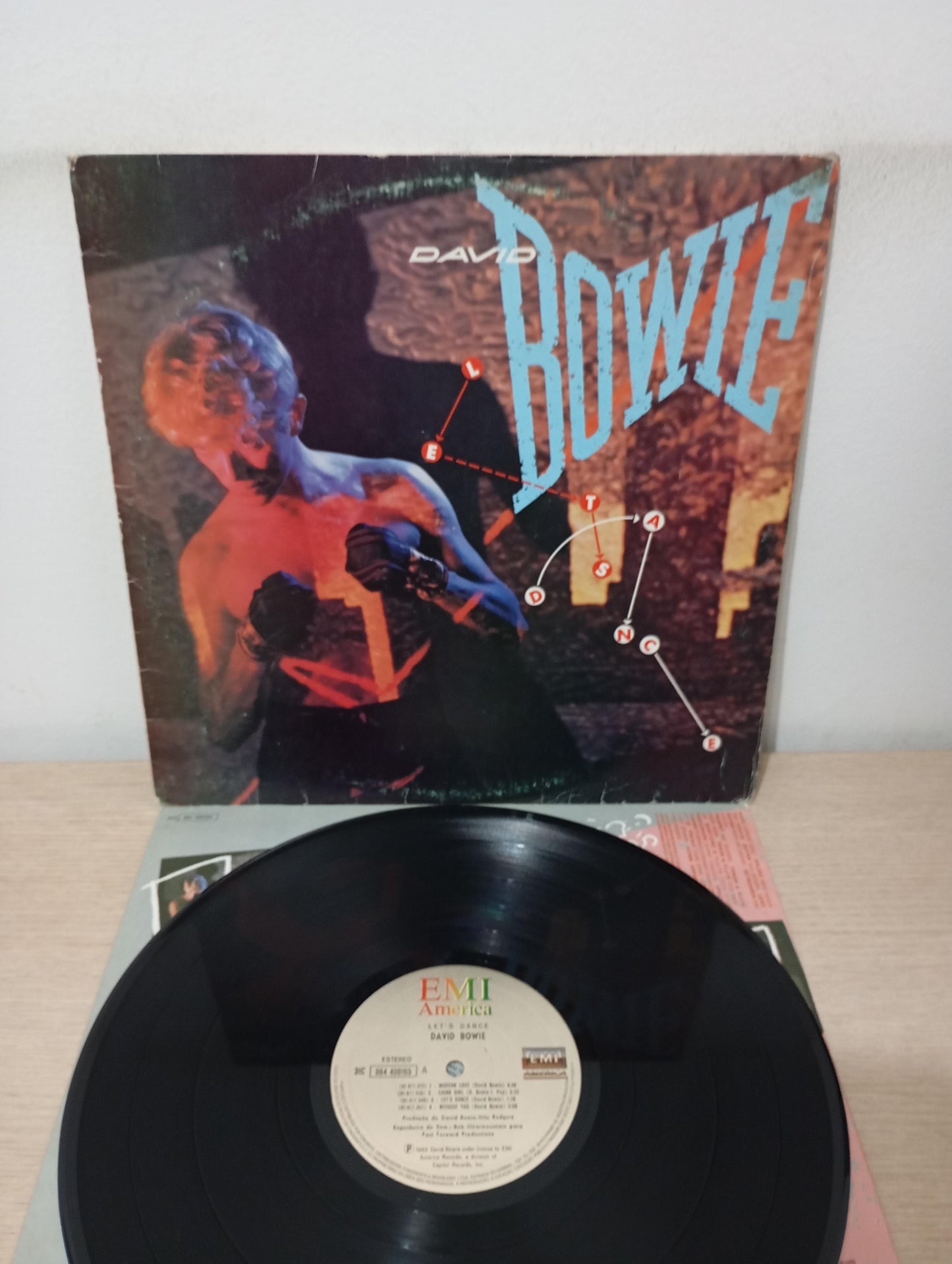 Lp Vinil David Bowie Let's Dance Com Encarte