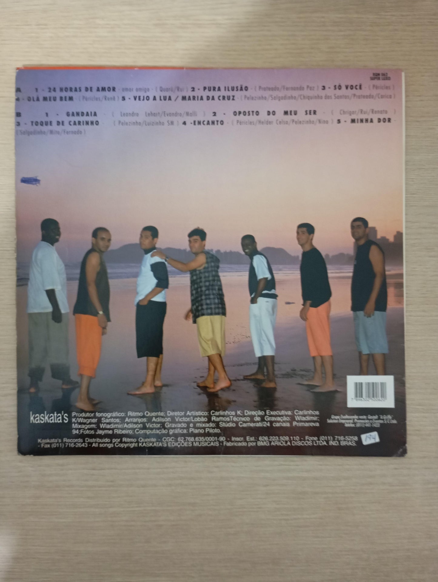 Lp Vinil Exaltasamba Encanto Com Encarte