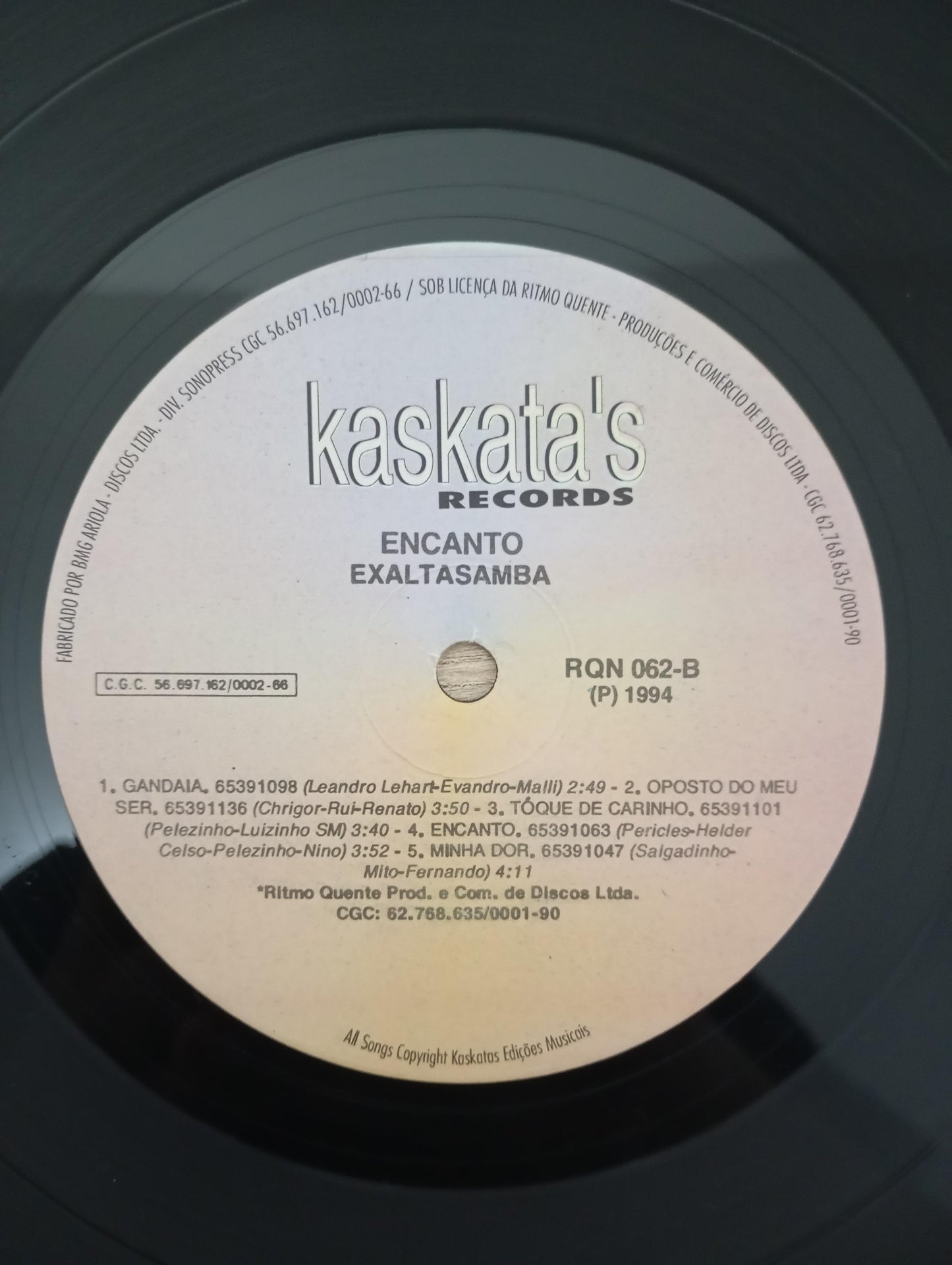 Lp Vinil Exaltasamba Encanto Com Encarte