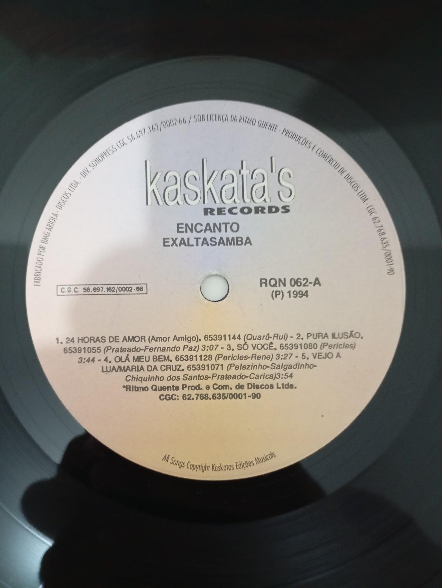 Lp Vinil Exaltasamba Encanto Com Encarte