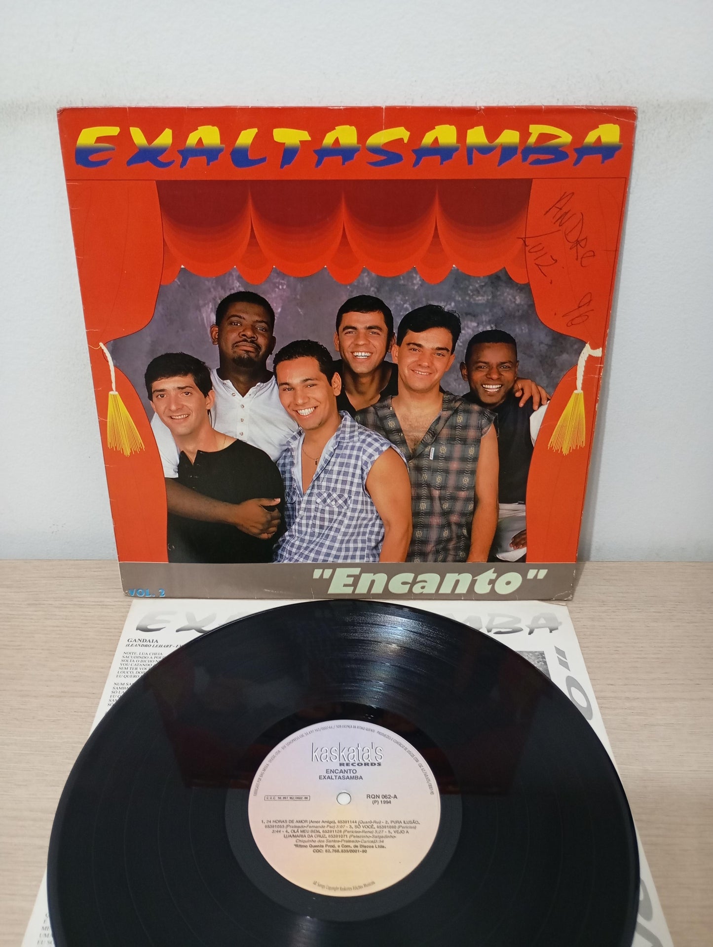 Lp Vinil Exaltasamba Encanto Com Encarte