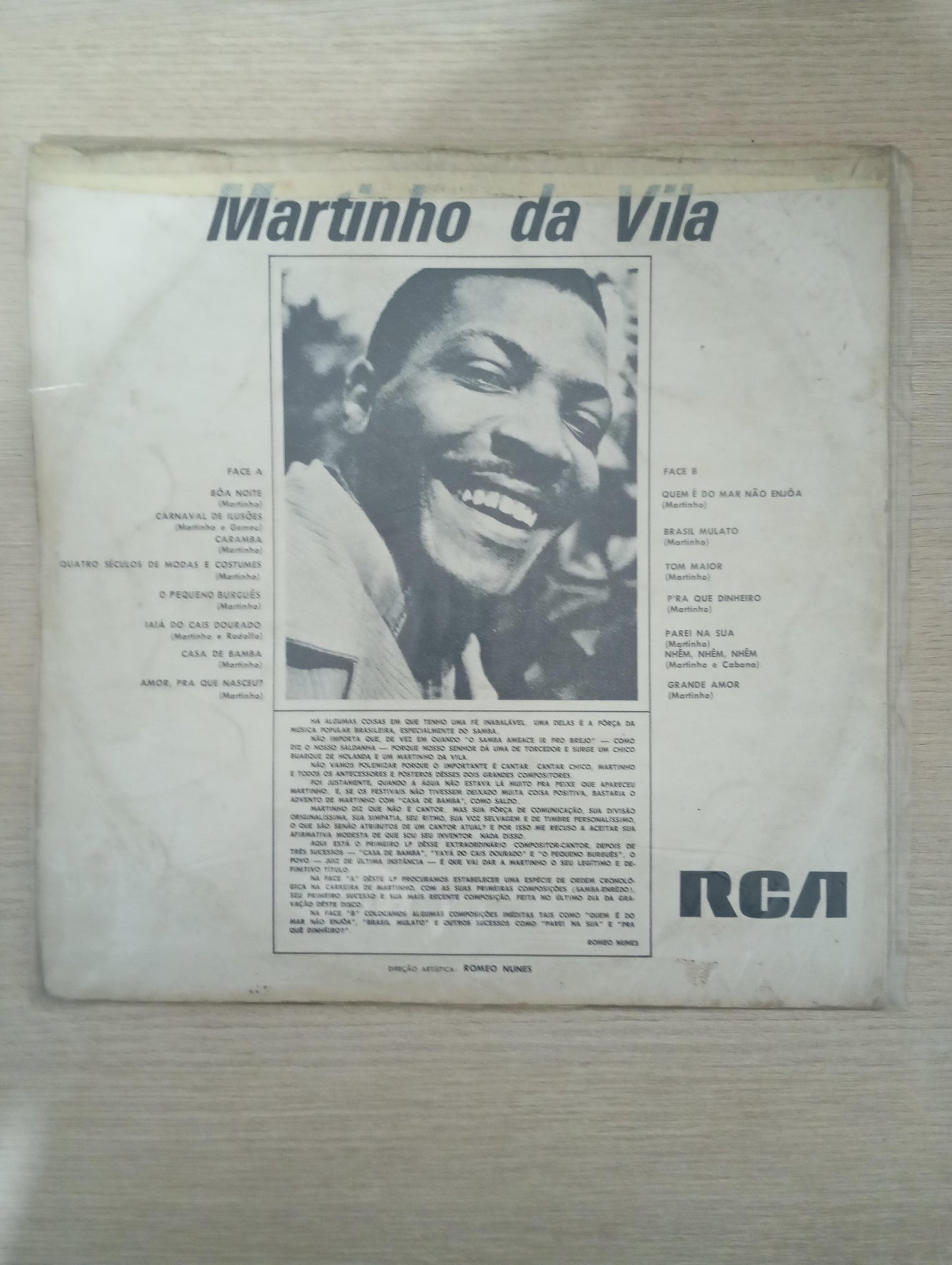 Lp Vinil Martinho Da Vila 1969, Leia