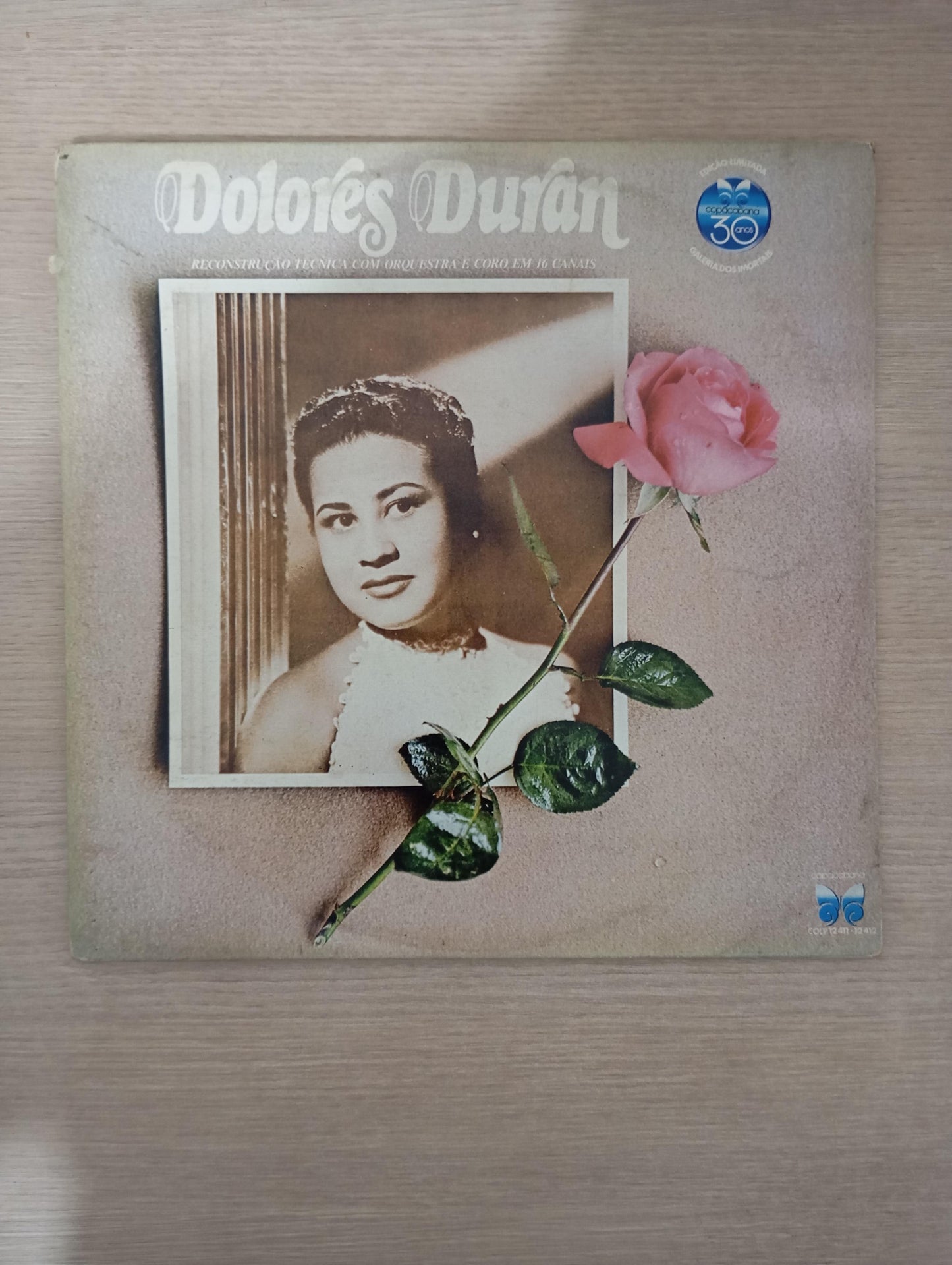 Lp Vinil Dolores Duran Orquestra E Coro 16 Canais Duplo
