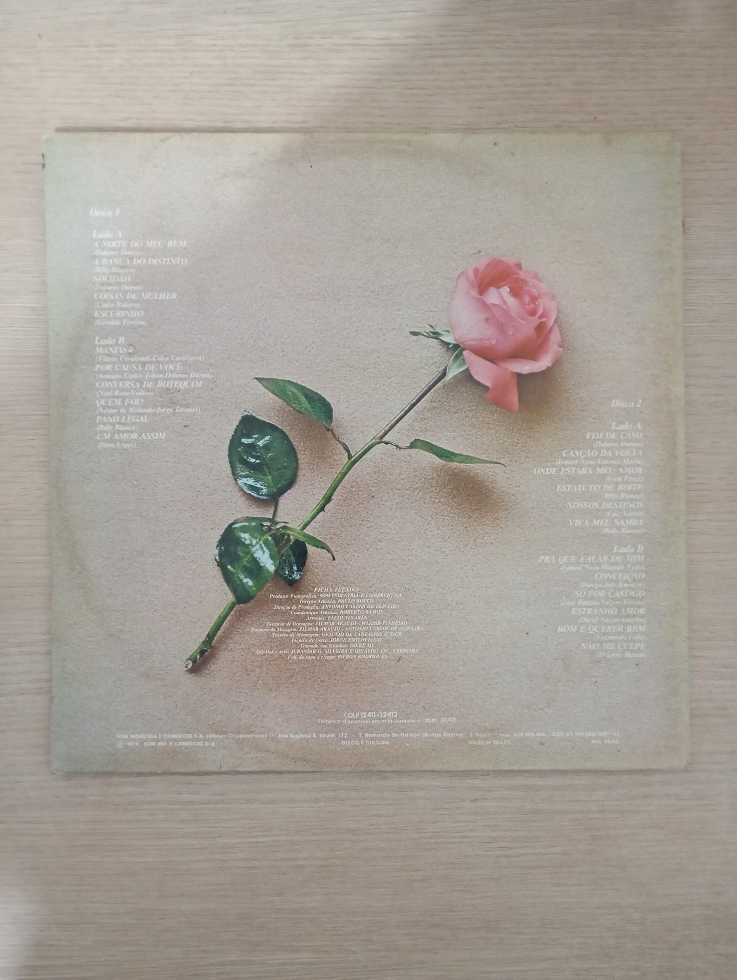 Lp Vinil Dolores Duran Orquestra E Coro 16 Canais Duplo