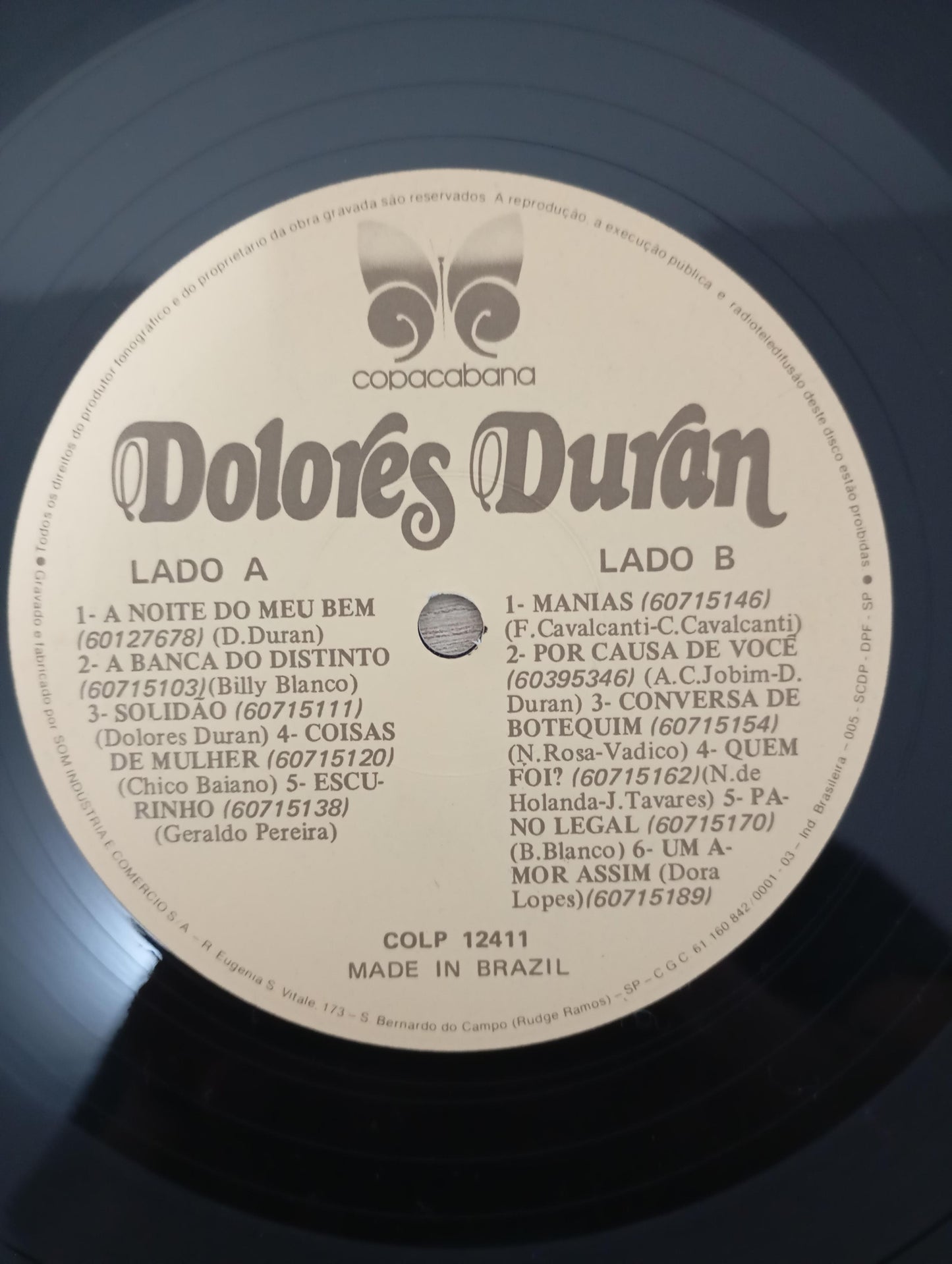 Lp Vinil Dolores Duran Orquestra E Coro 16 Canais Duplo