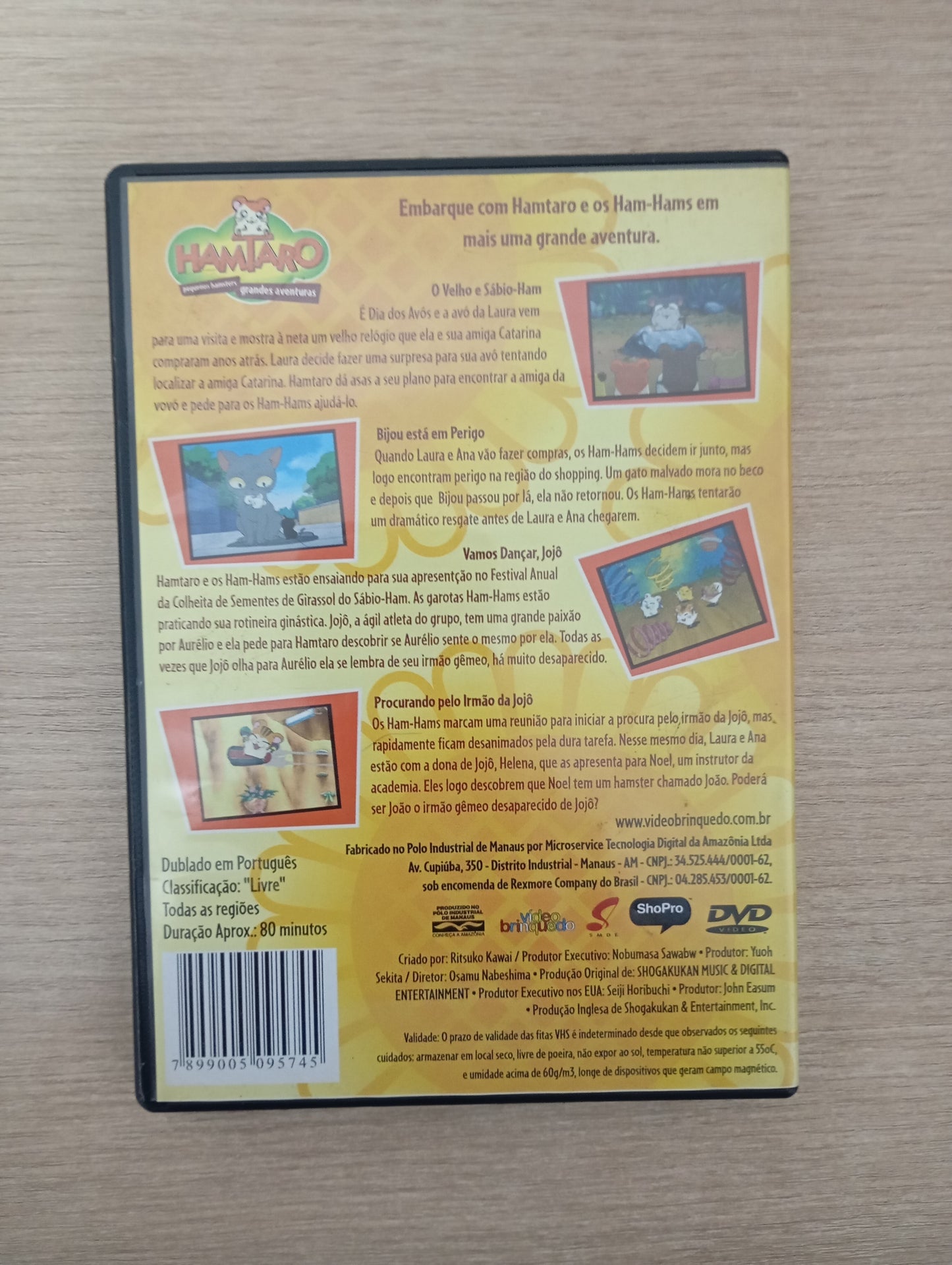 Dvd Hamtaro Pequenos Hamsters Grandes Aventuras