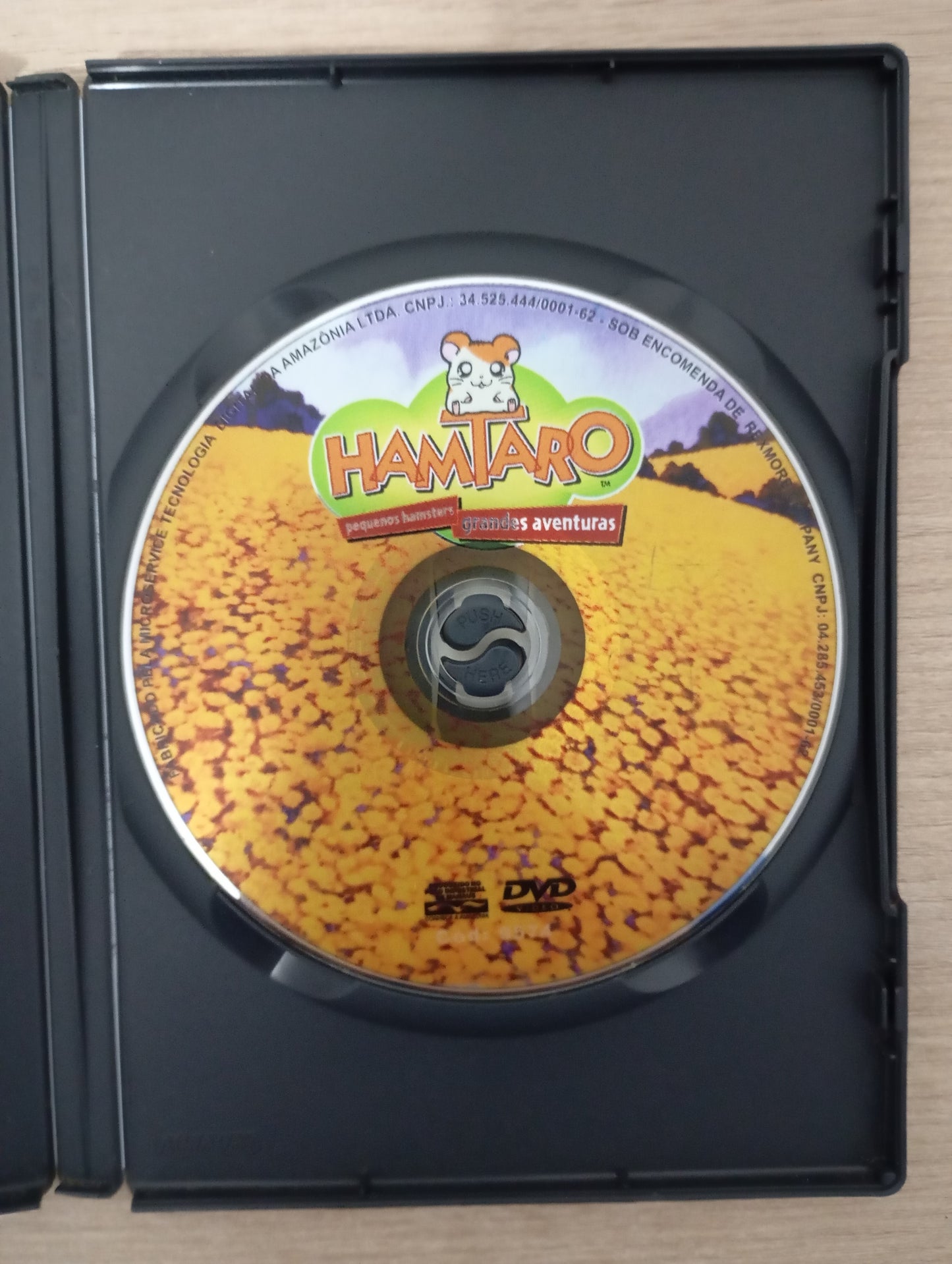 Dvd Hamtaro Pequenos Hamsters Grandes Aventuras