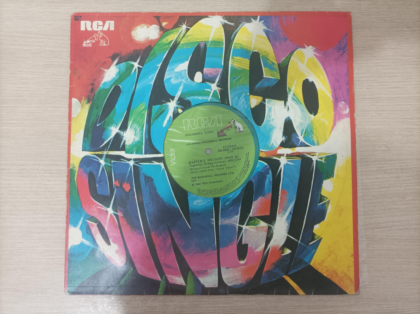 Lp Vinil Sugarhill Gang Rapper's Delight