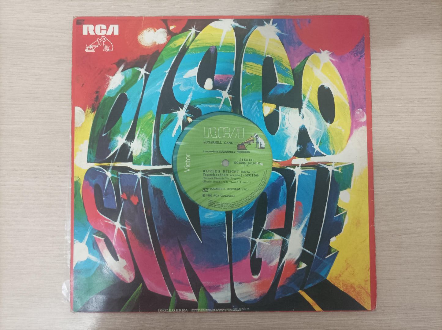 Lp Vinil Sugarhill Gang Rapper's Delight