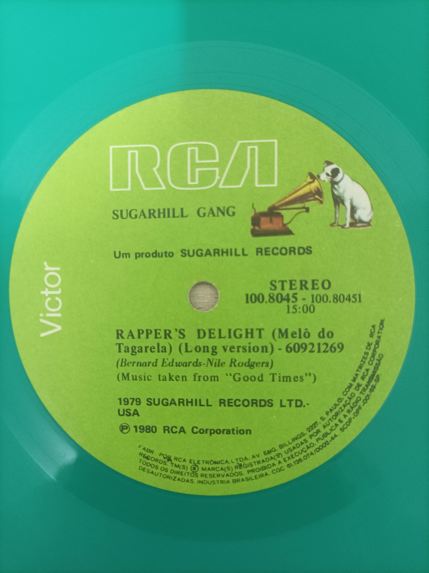 Lp Vinil Sugarhill Gang Rapper's Delight