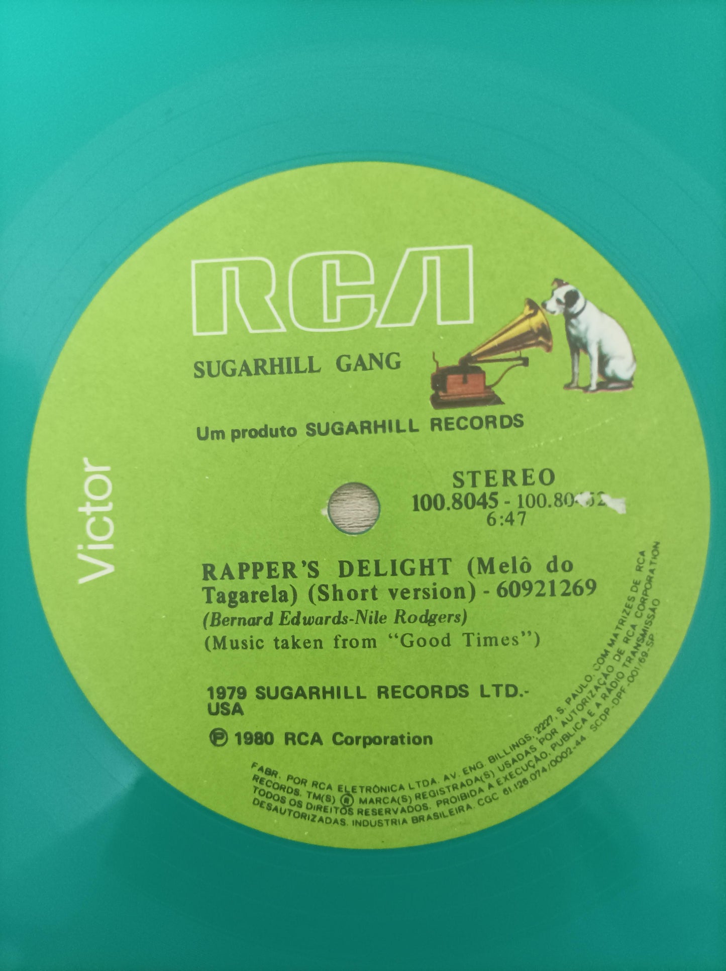 Lp Vinil Sugarhill Gang Rapper's Delight
