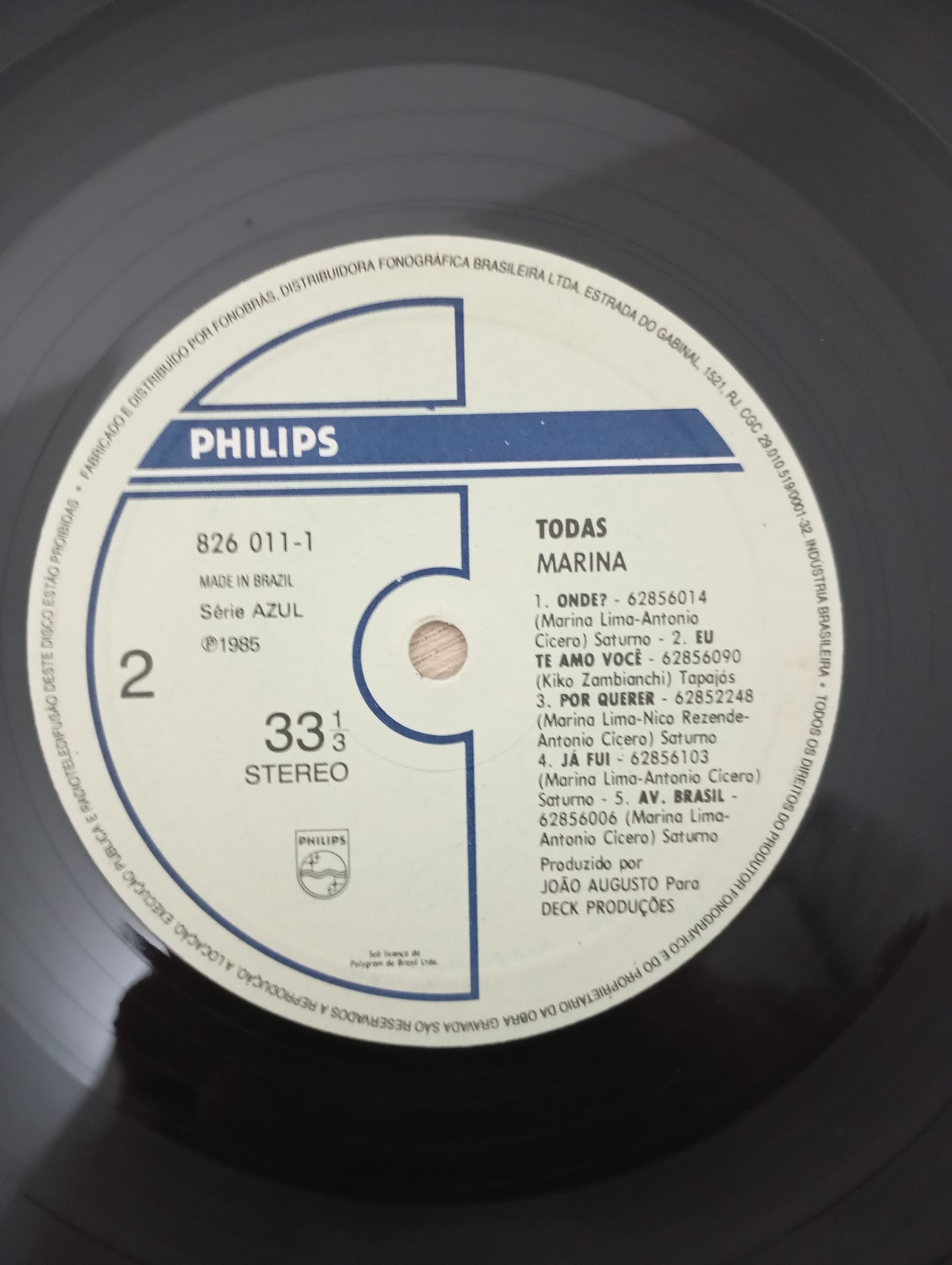 Lp Vinil Marina Lima Todas Com Encarte