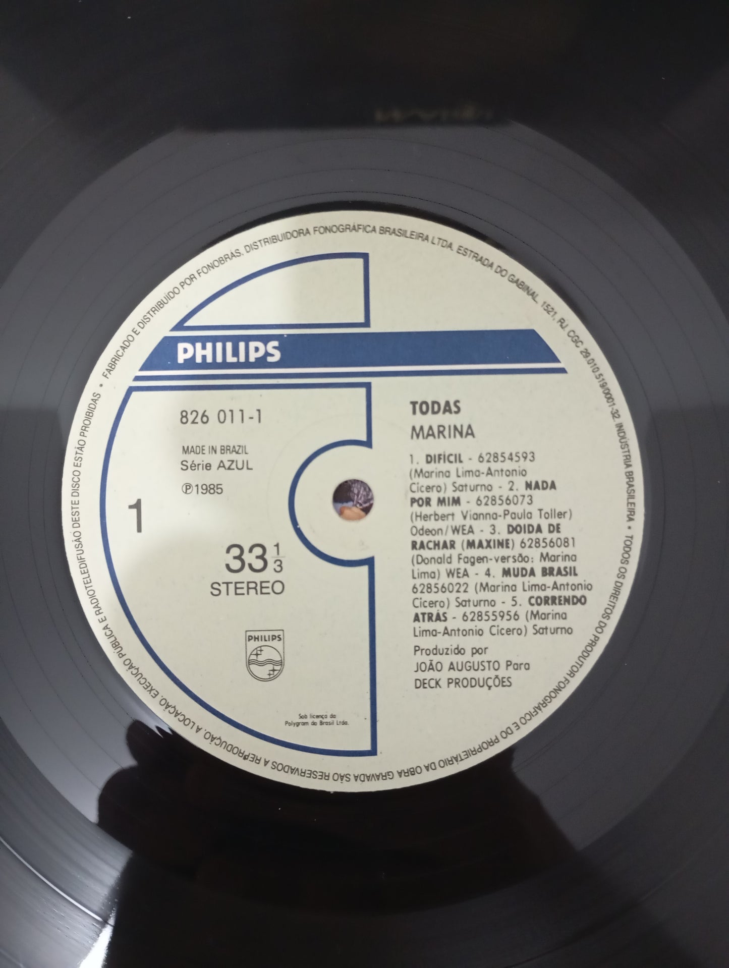 Lp Vinil Marina Lima Todas Com Encarte