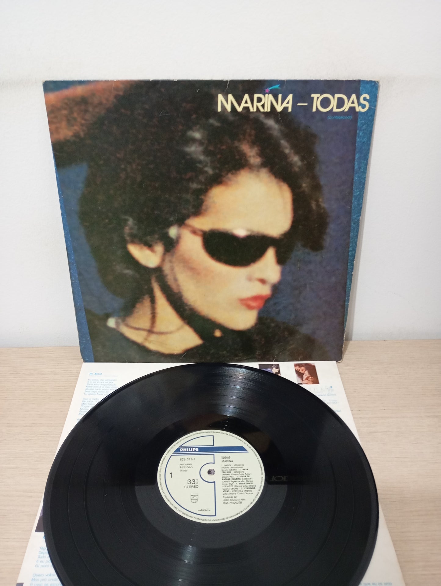Lp Vinil Marina Lima Todas Com Encarte