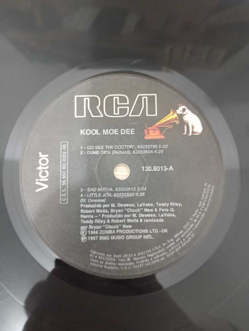 Lp Vinil Kool Moe Dee 1987