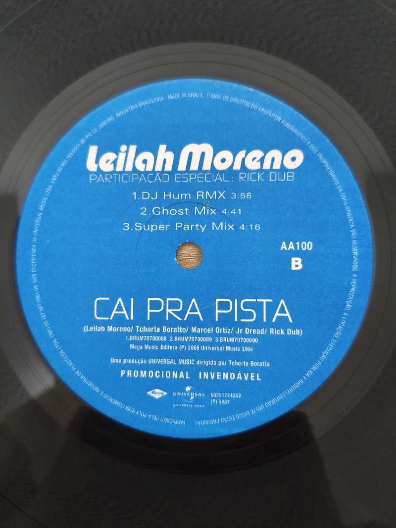 Lp Vinil Leilah Moreno Cai pra pista