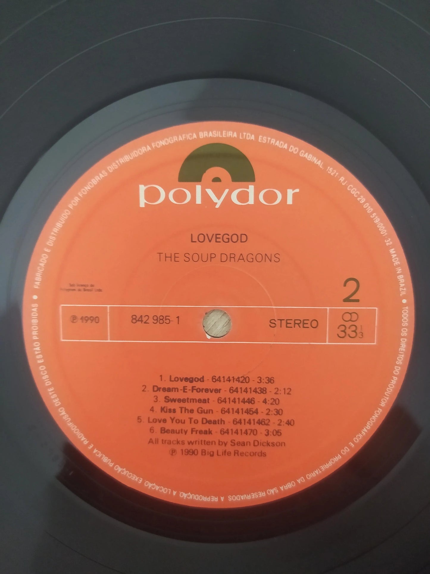 Lp Vinil The Soup Dragons Lovegod Com Encarte