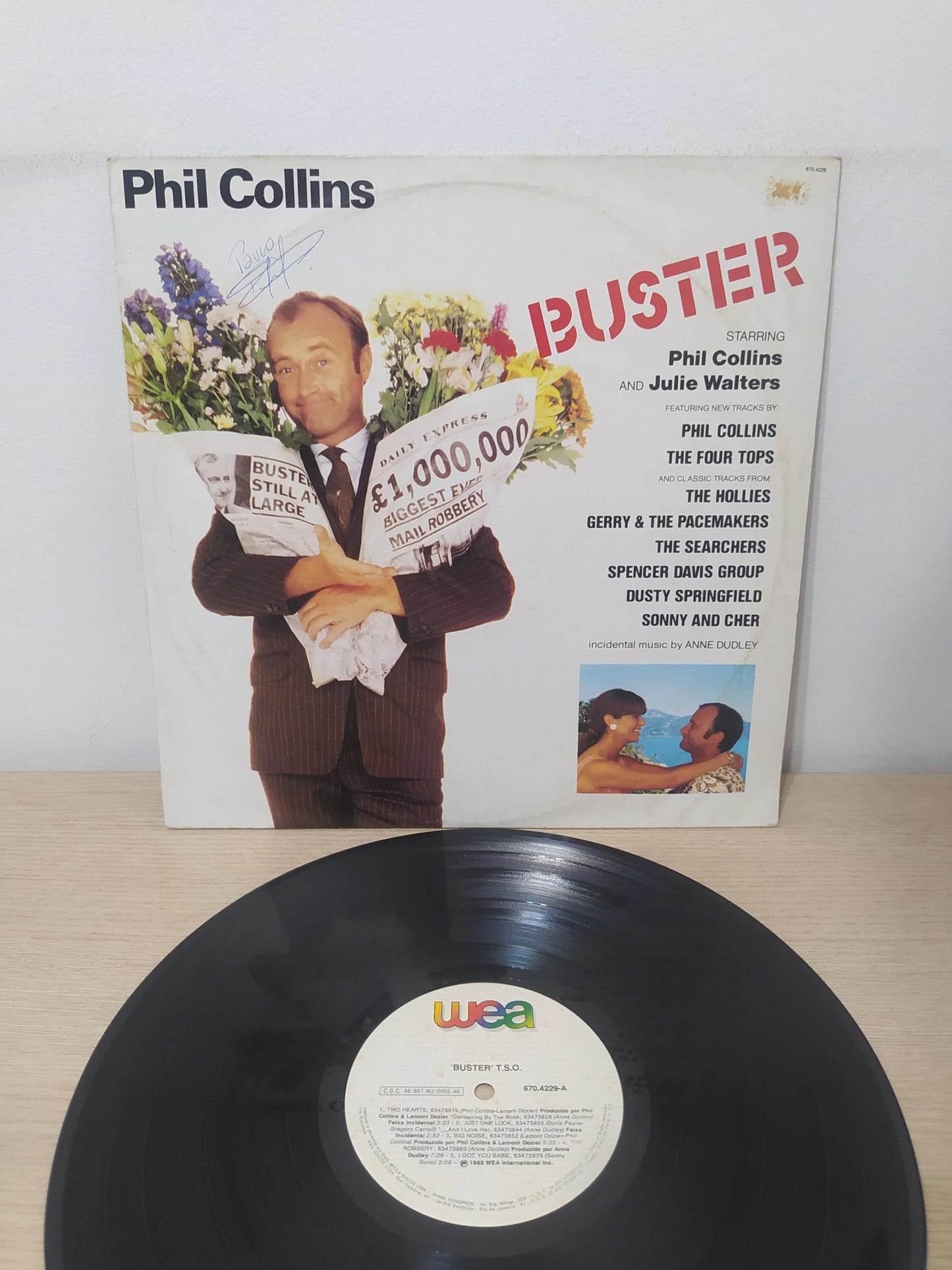 Disco Vinil Buster Phil Collins A