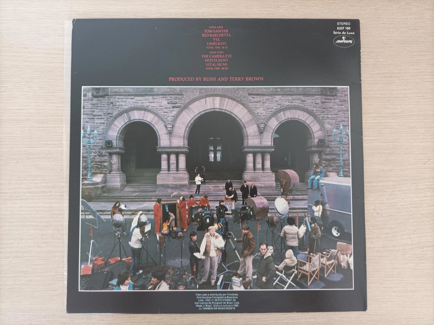 Lp Vinil Rush Moving Pictures
