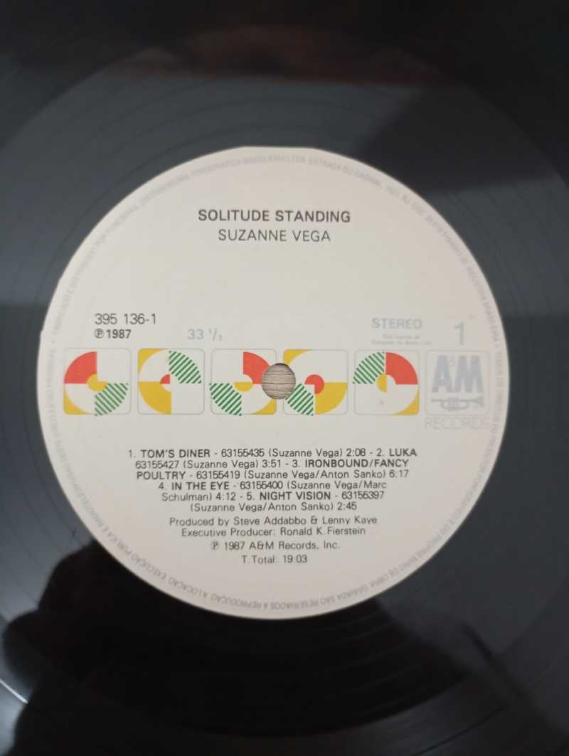 Lp Vinil Suzanne Vega Solitude Standing