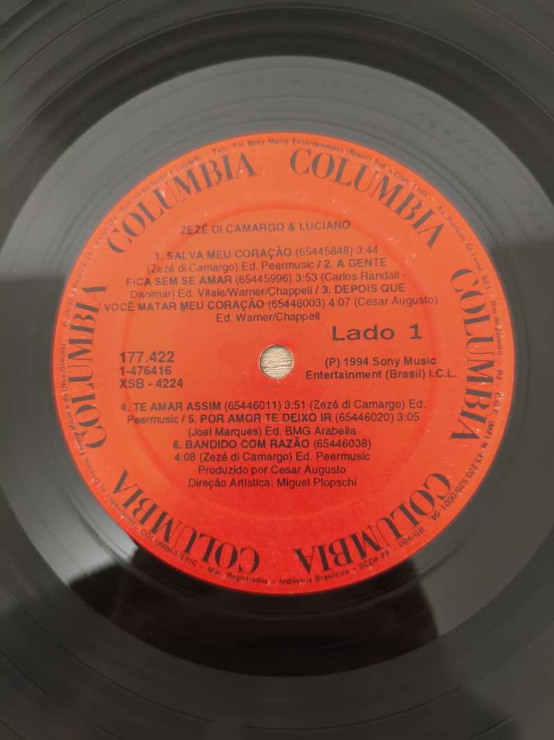 Lp Vinil Zezé Di Camargo & Luciano 1994
