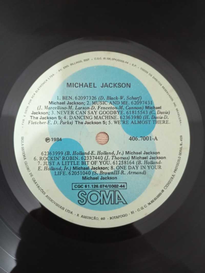 Lp Vinil Michael Jackson 16 Original Greatest Hits