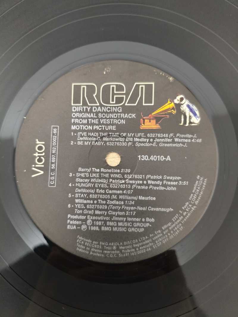 Lp Vinil Dirty Dancing The Time of Your Life