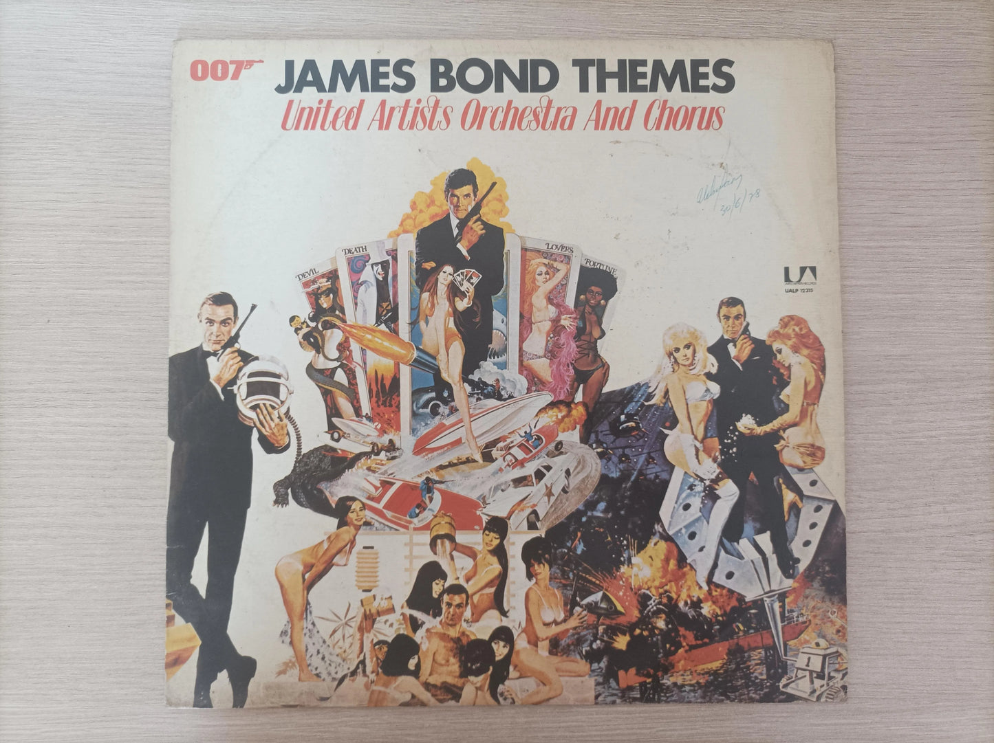 Lp Vinil The United Artists Studio Orchestra James Bond Themes