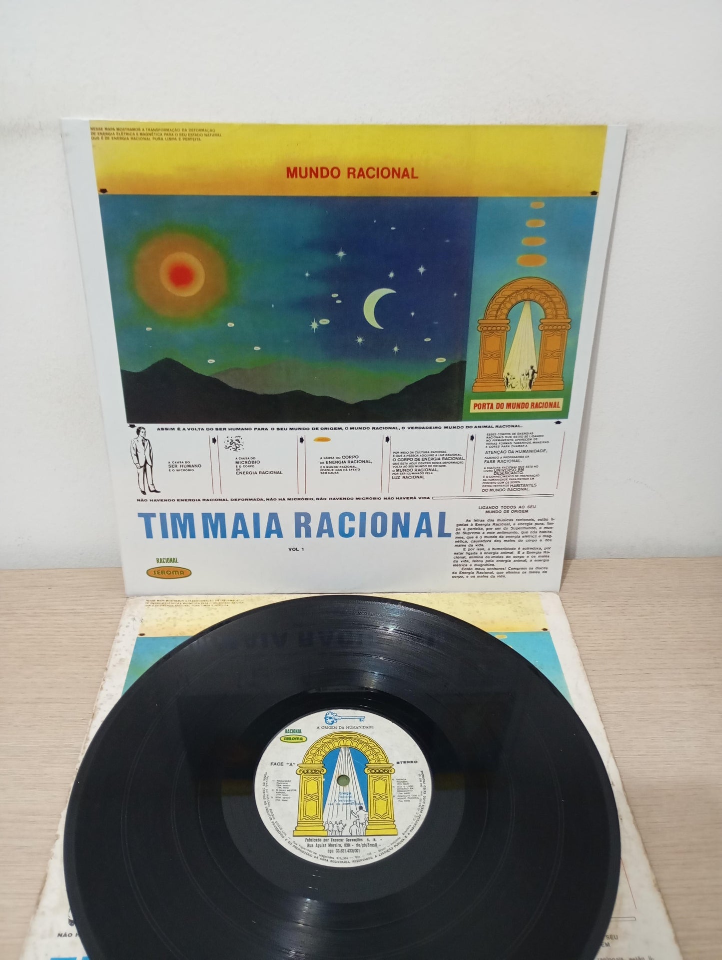 Lp Vinil Tim Maia Racional Vol. 1 Original 1974