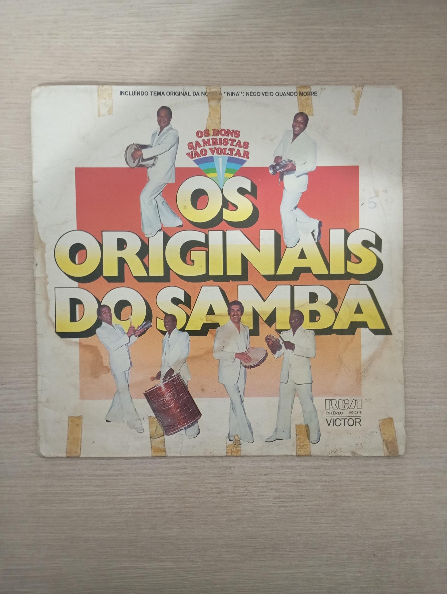 Lp Vinil Os Originais Do Samba Os Bons Sambistas Vão Voltar