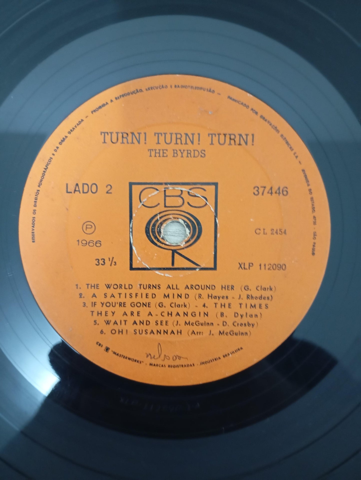 Lp Vinil The Byrds Turn! Turn! Turn!, Leia