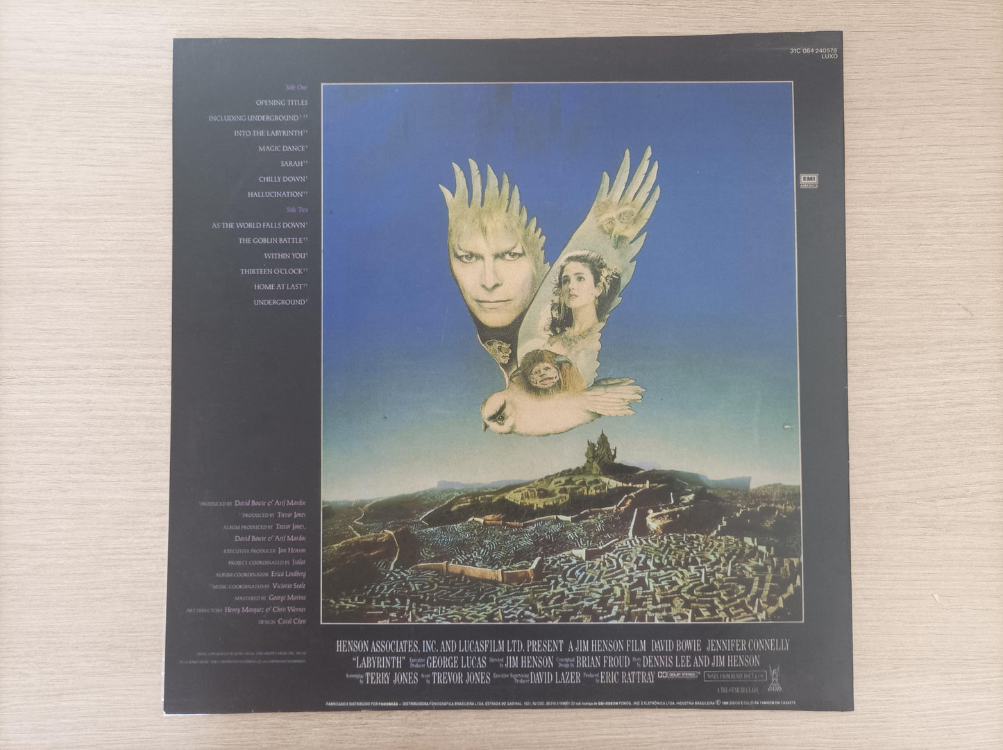 Lp Vinil David Bowie Labyrinth