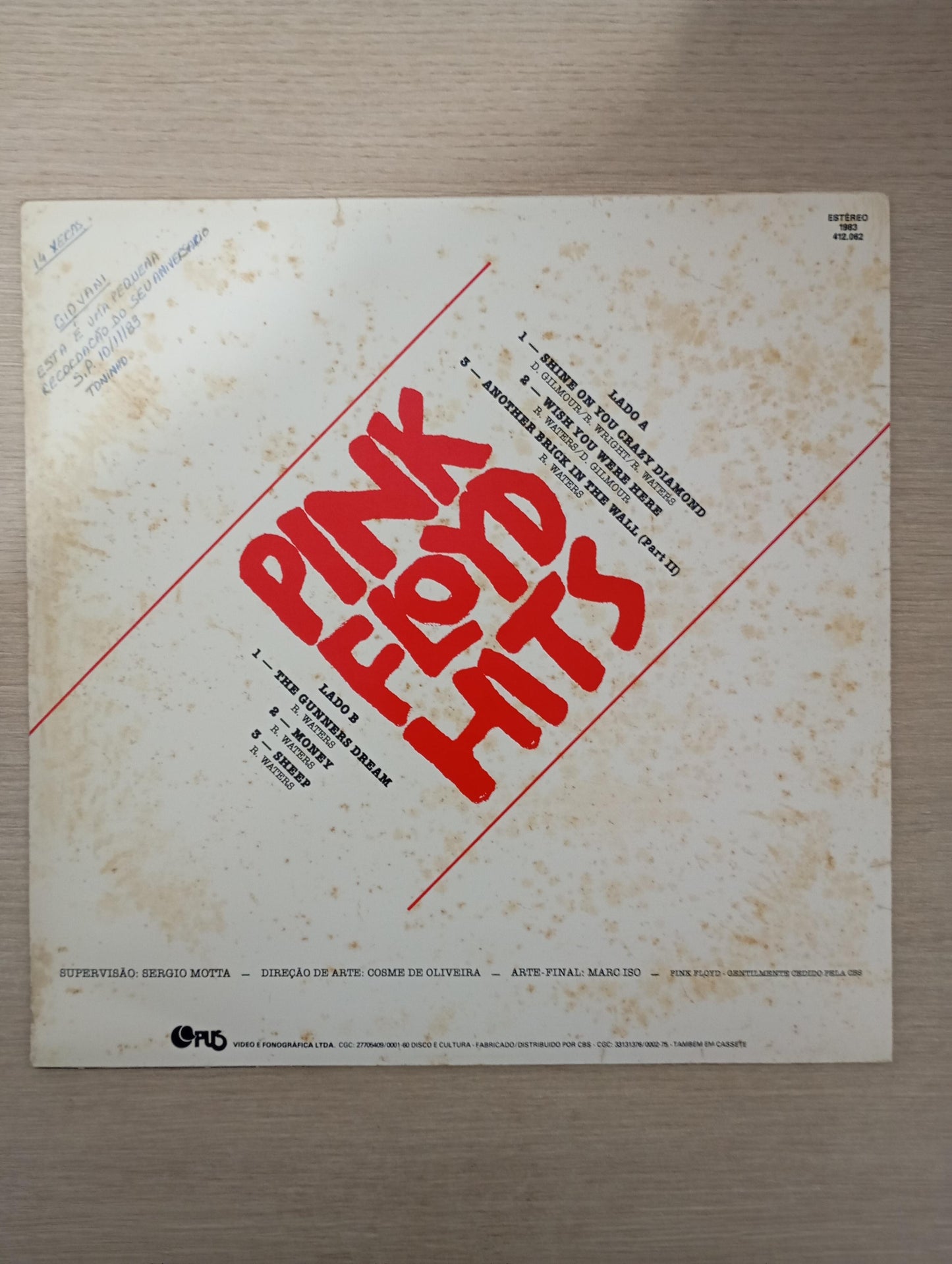 Lp Vinil Pink Floyd Hits