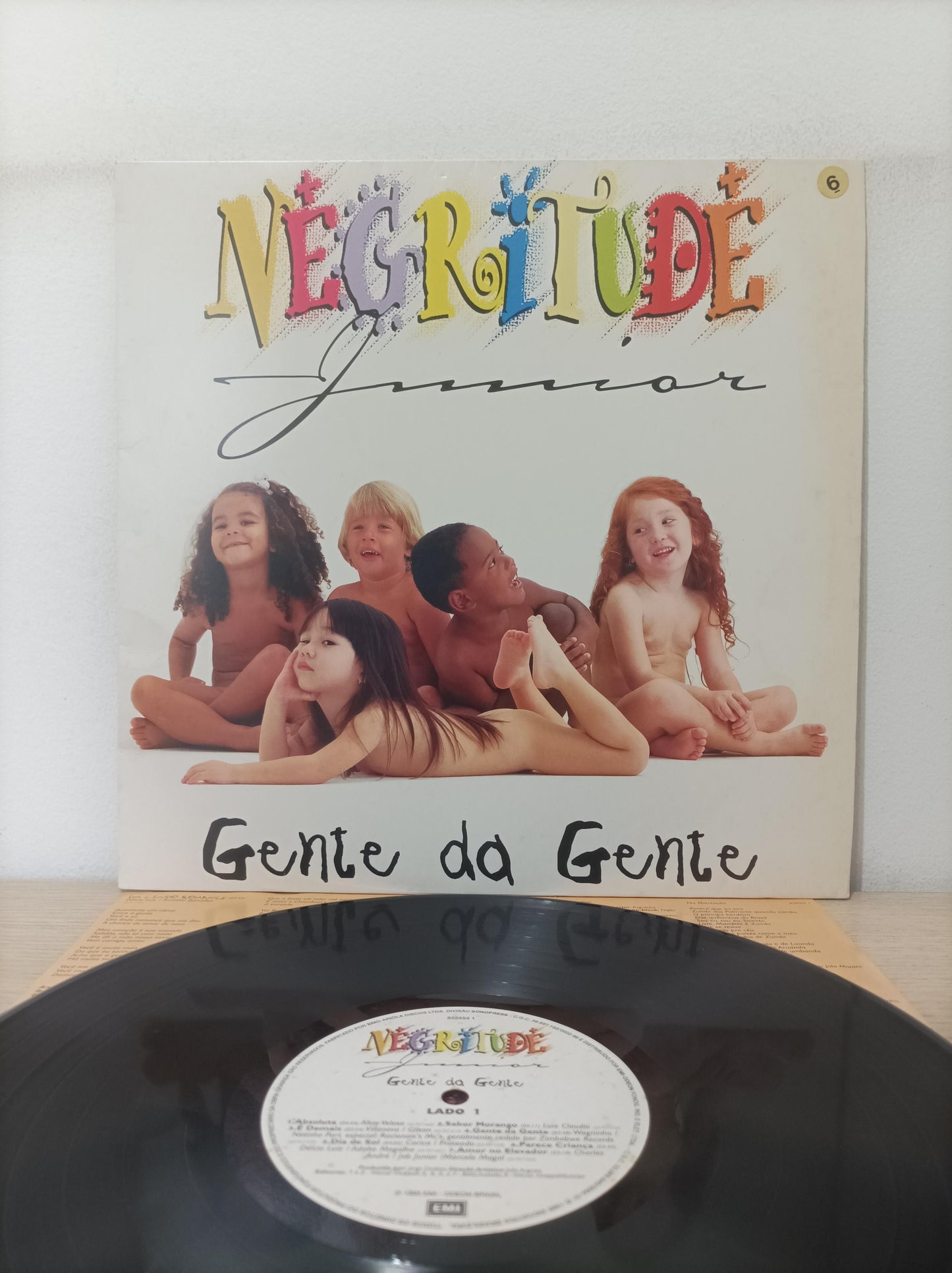 Lp Vinil Negritude Junior Gente Da Gente Com Encarte