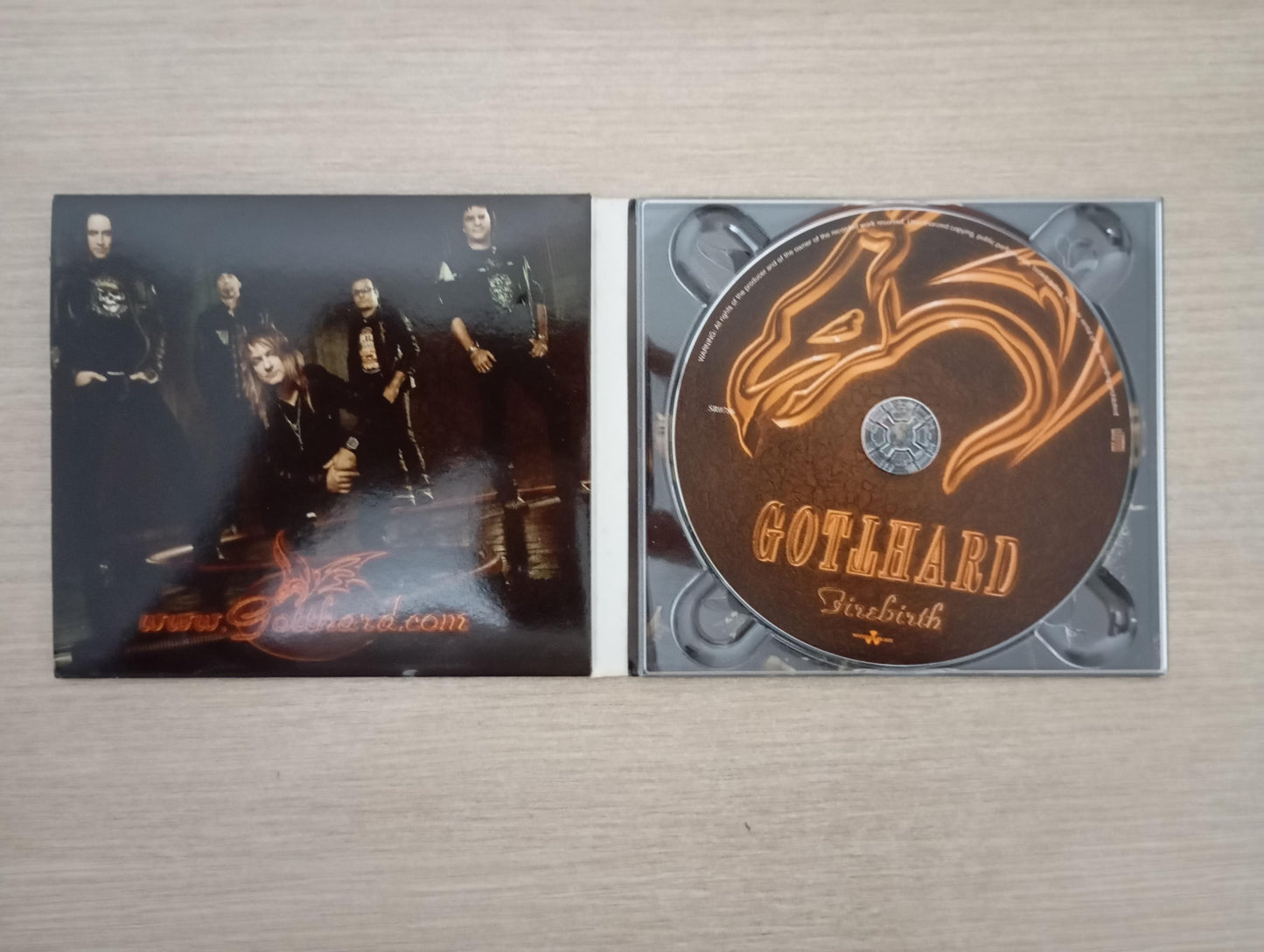 CD Gotthard Firebirth Importado