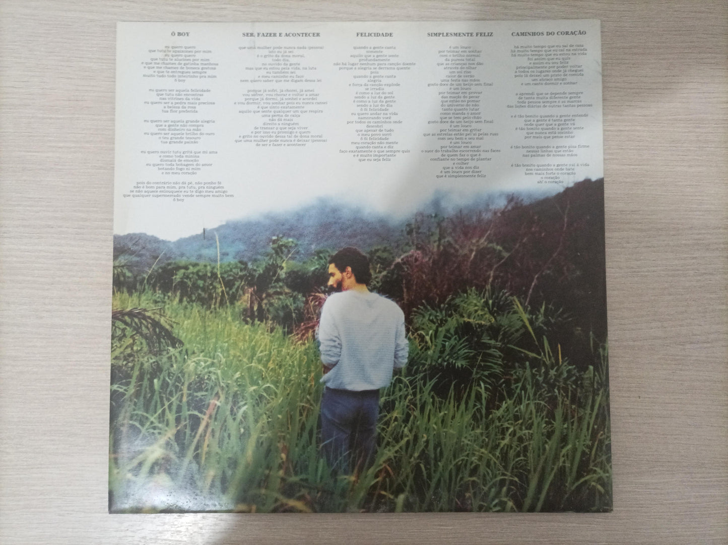 Disco Vinil Caminhos Do Coração Gonzaguinha Com Encarte A