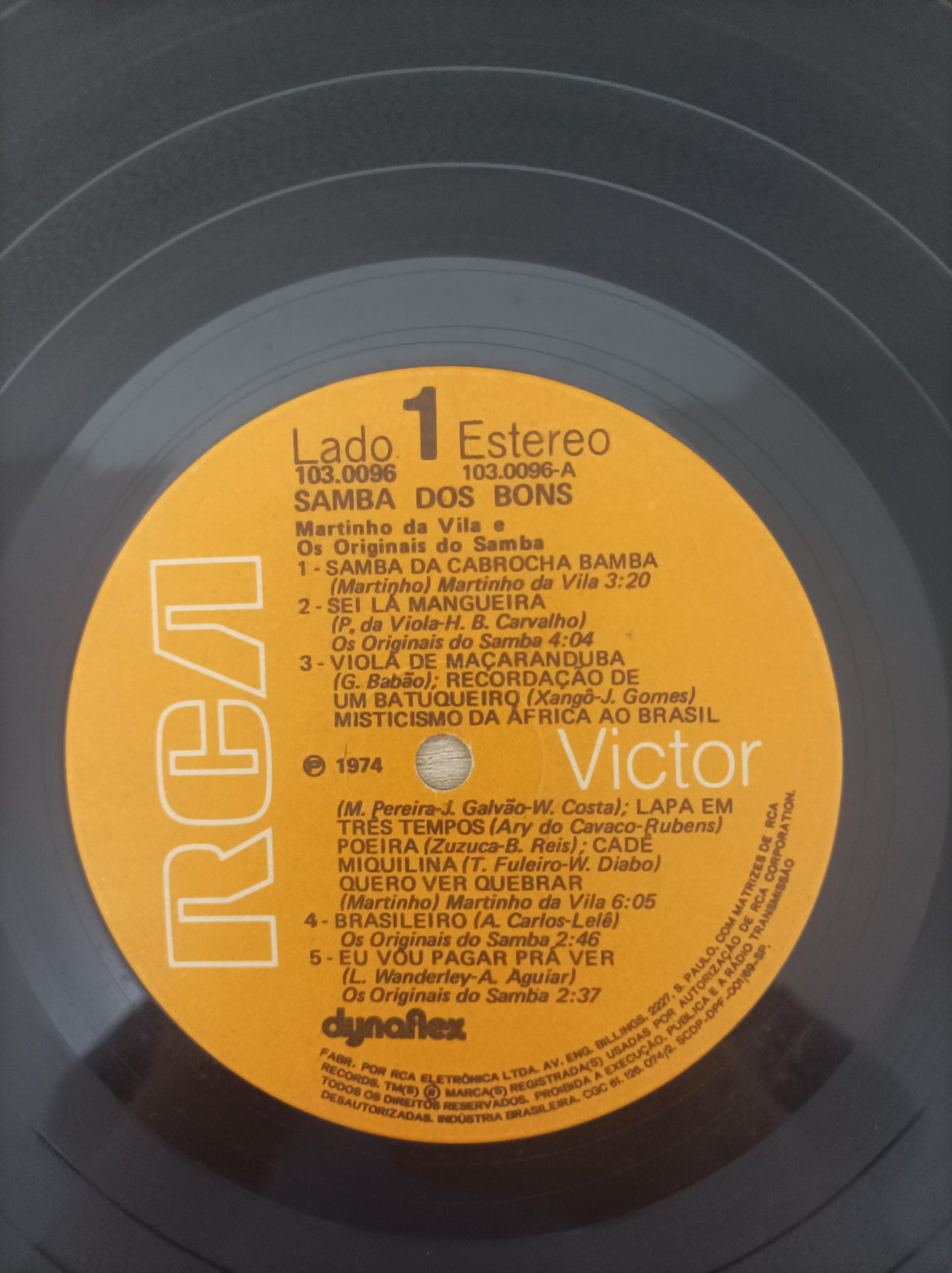 Lp Vinil Martinho Da Vila Samba Dos Bons