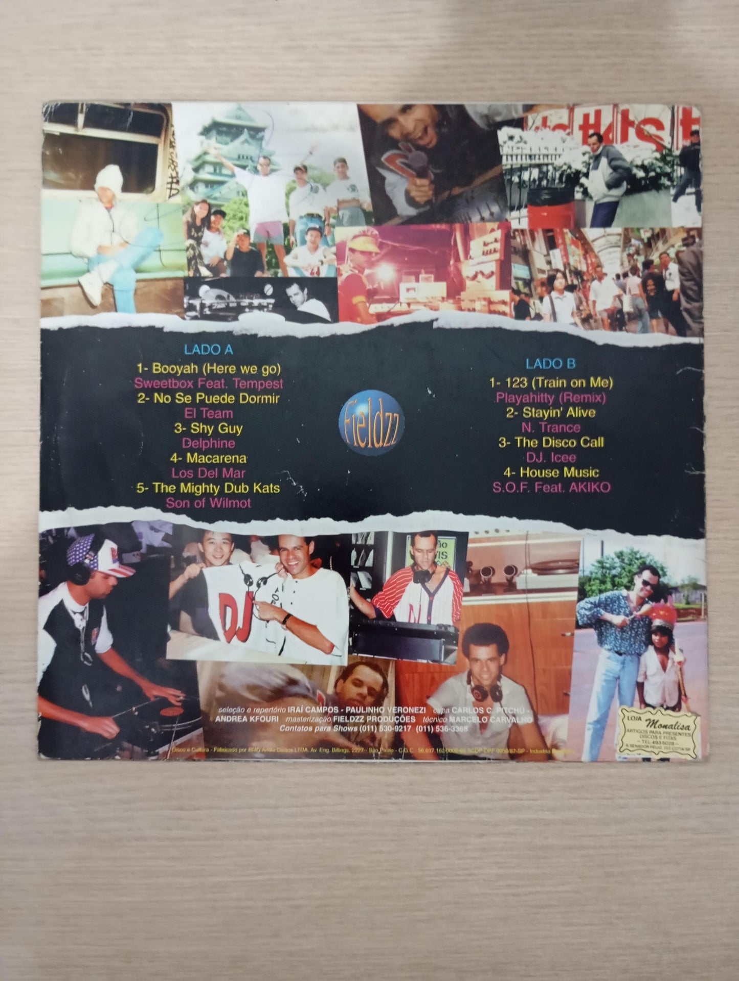 Lp Vinil DJ Iraí Campos O Som Das Pistas 6