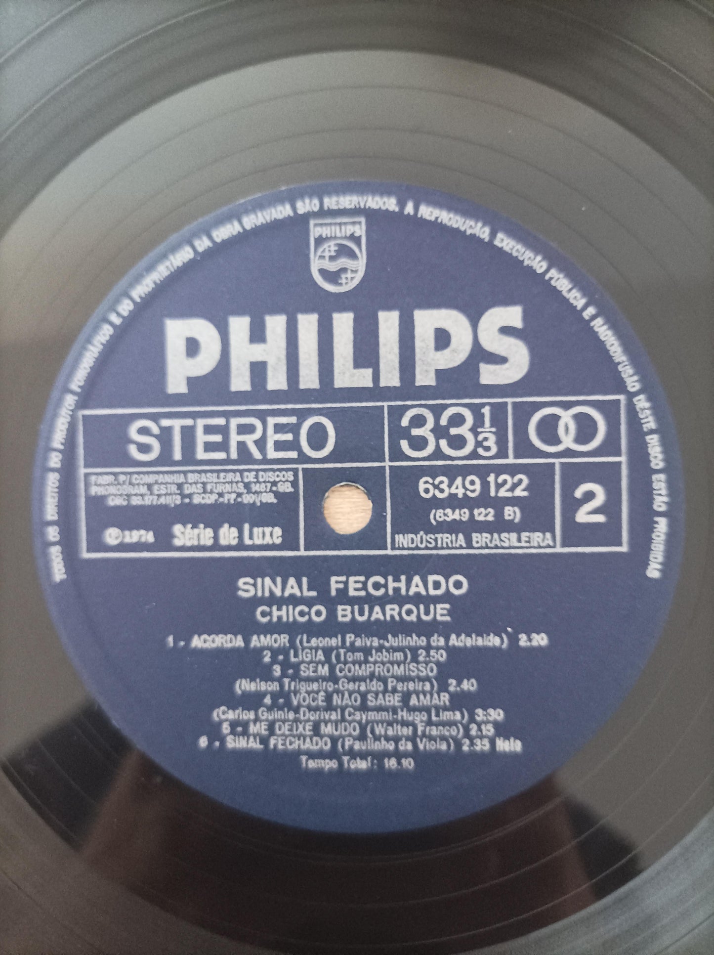 Lp Vinil Chico Buarque Sinal Fechado
