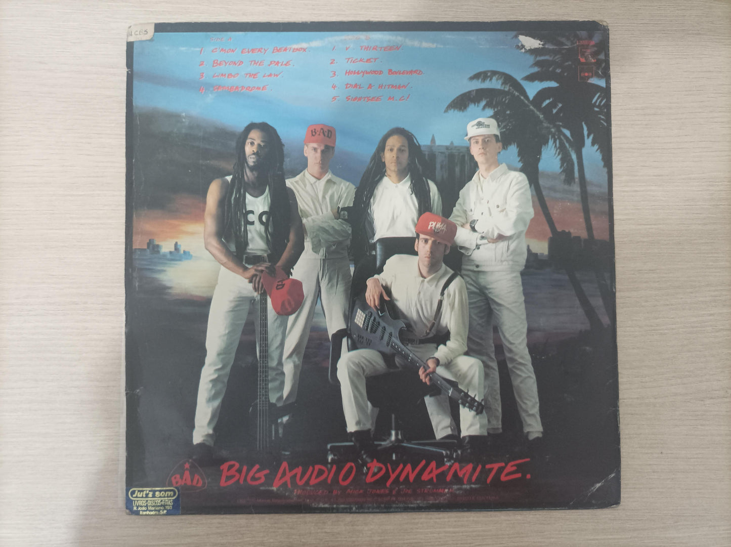 Lp Vinil Big Audio Dynamite No. 10, Upping St. Com Encarte