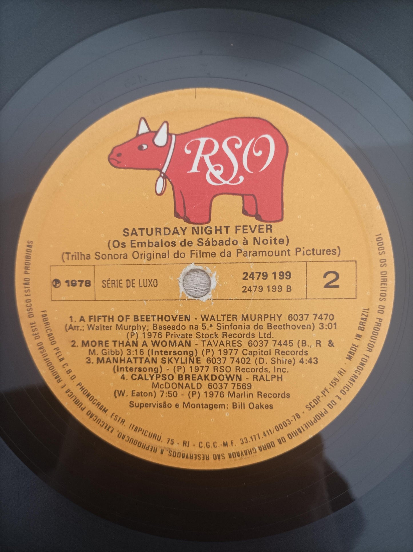 Lp Vinil Bee Gees Saturday Night Fever / Sábado Noite Duplo