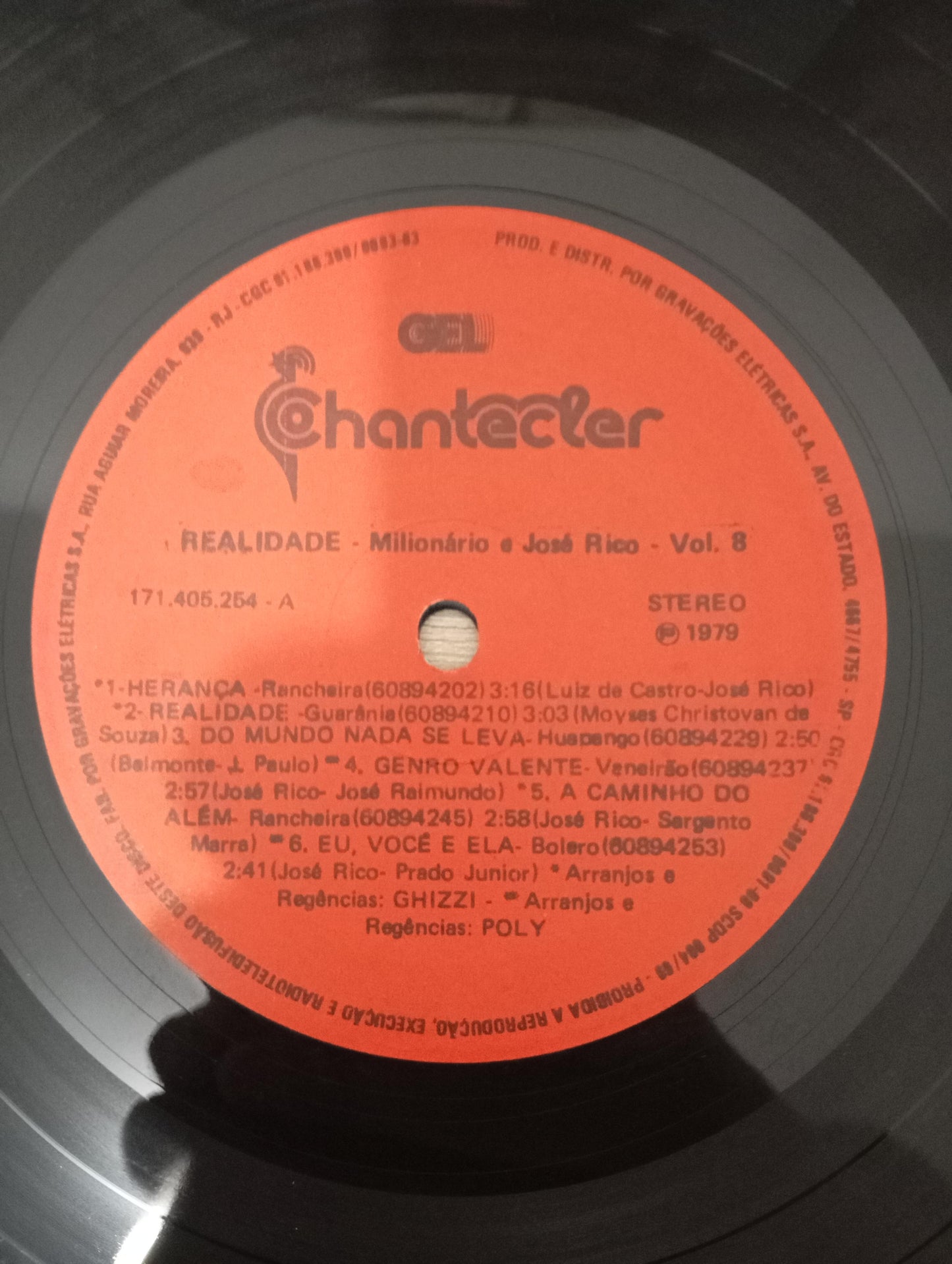 Lp Vinil Milionário & José Rico Volume 8
