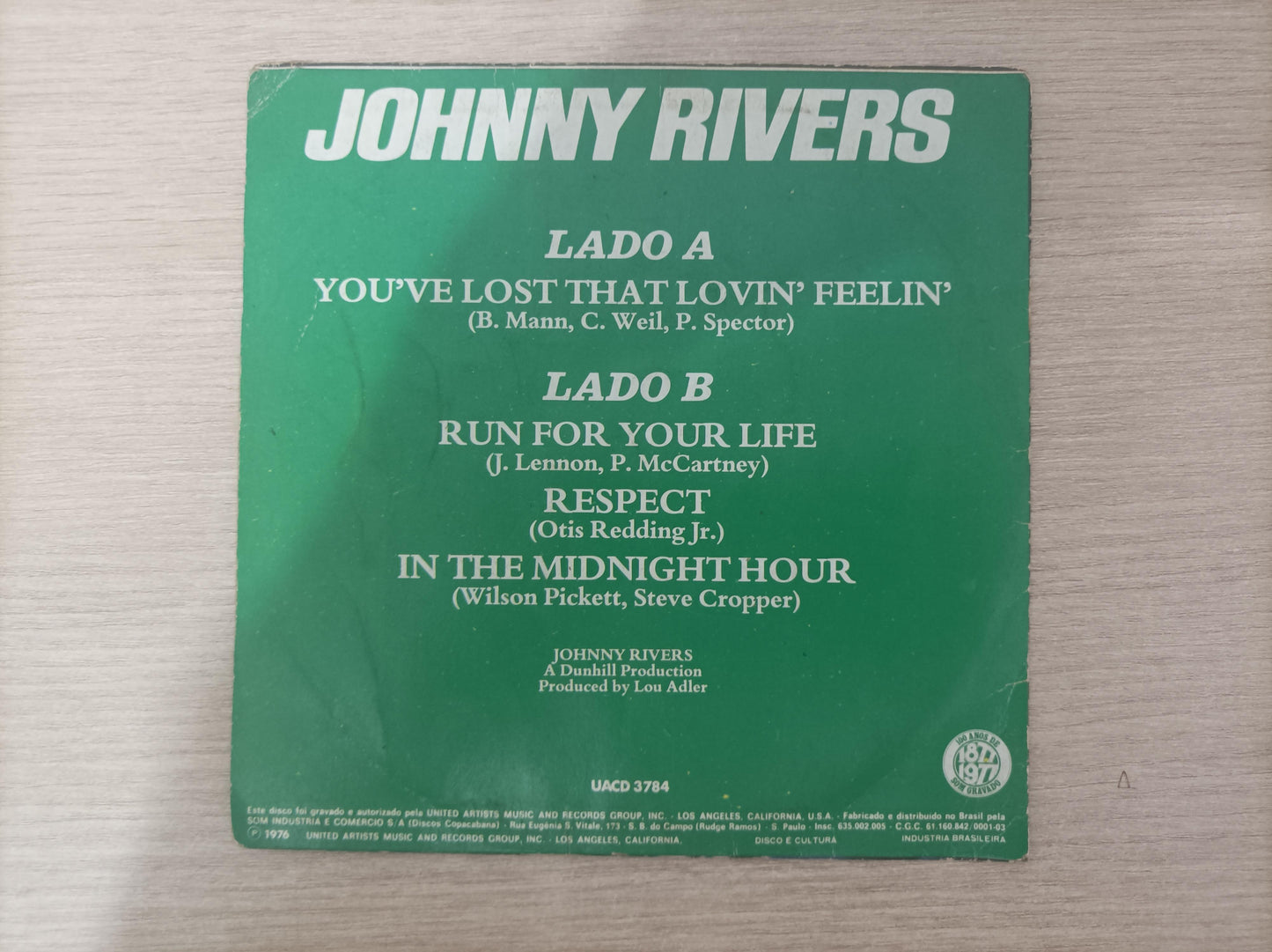 Compacto Vinil Johnny Rivers You've lost that lovin' feelin'