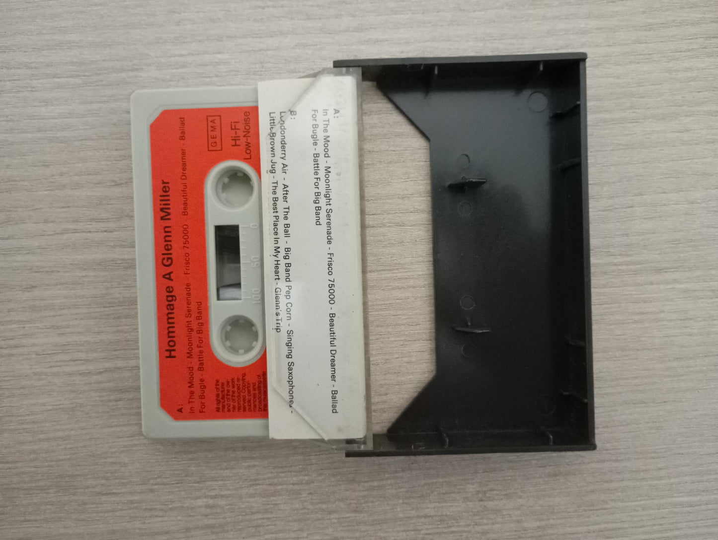 Fita K7 Cassete Glenn Miller Hommage A