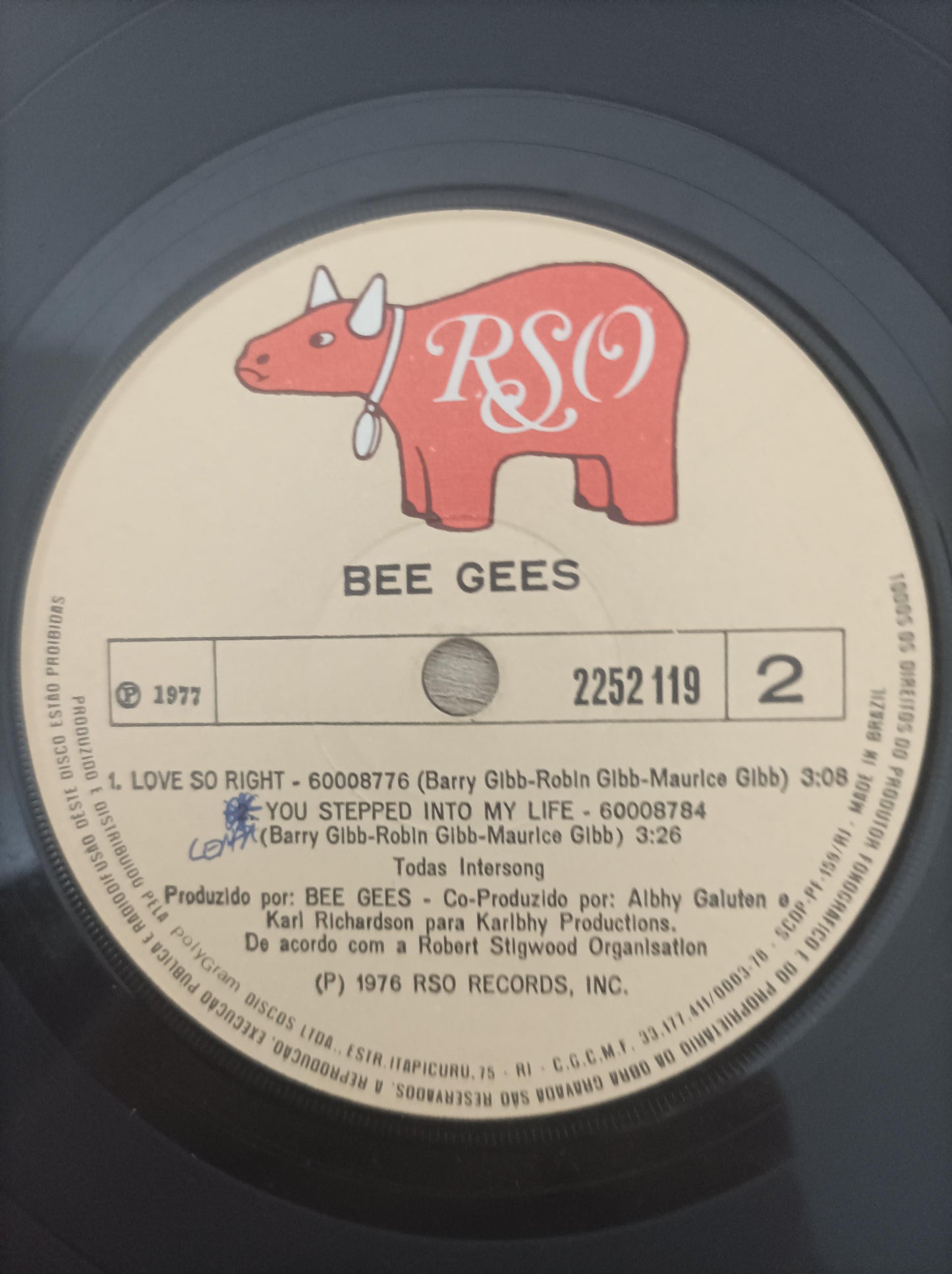 Compacto Vinil Bee Gees You Should Be Dancing