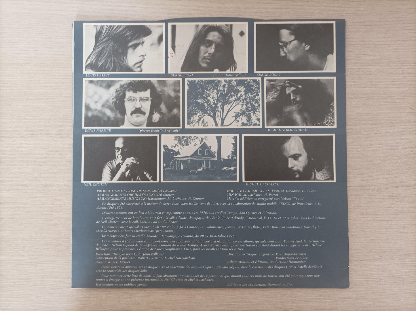 Lp Vinil Harmonium L'Heptade Duplo Com Encartes, Leia
