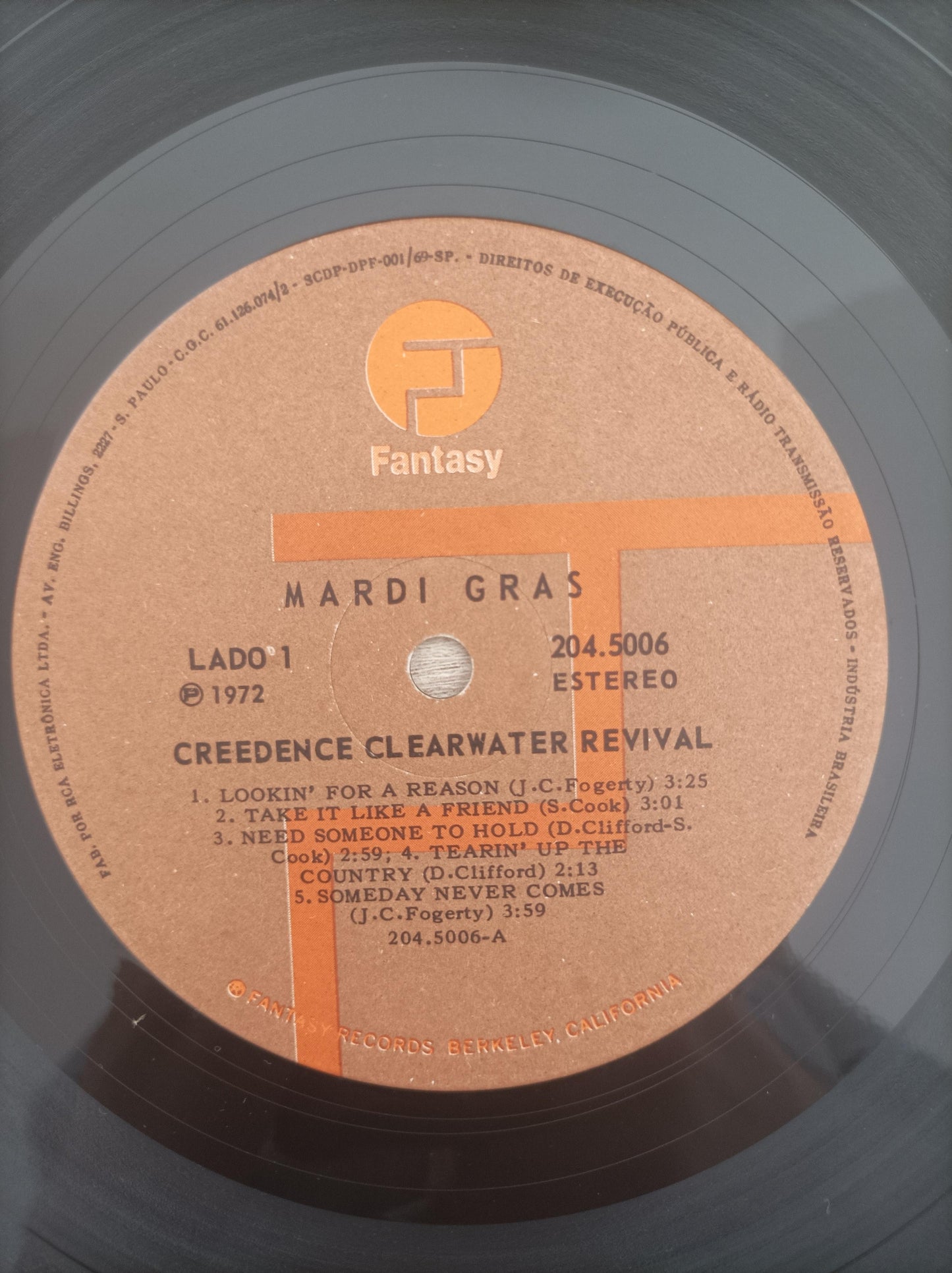 Lp Vinil Creedence Clearwater Revival Mardi Gras