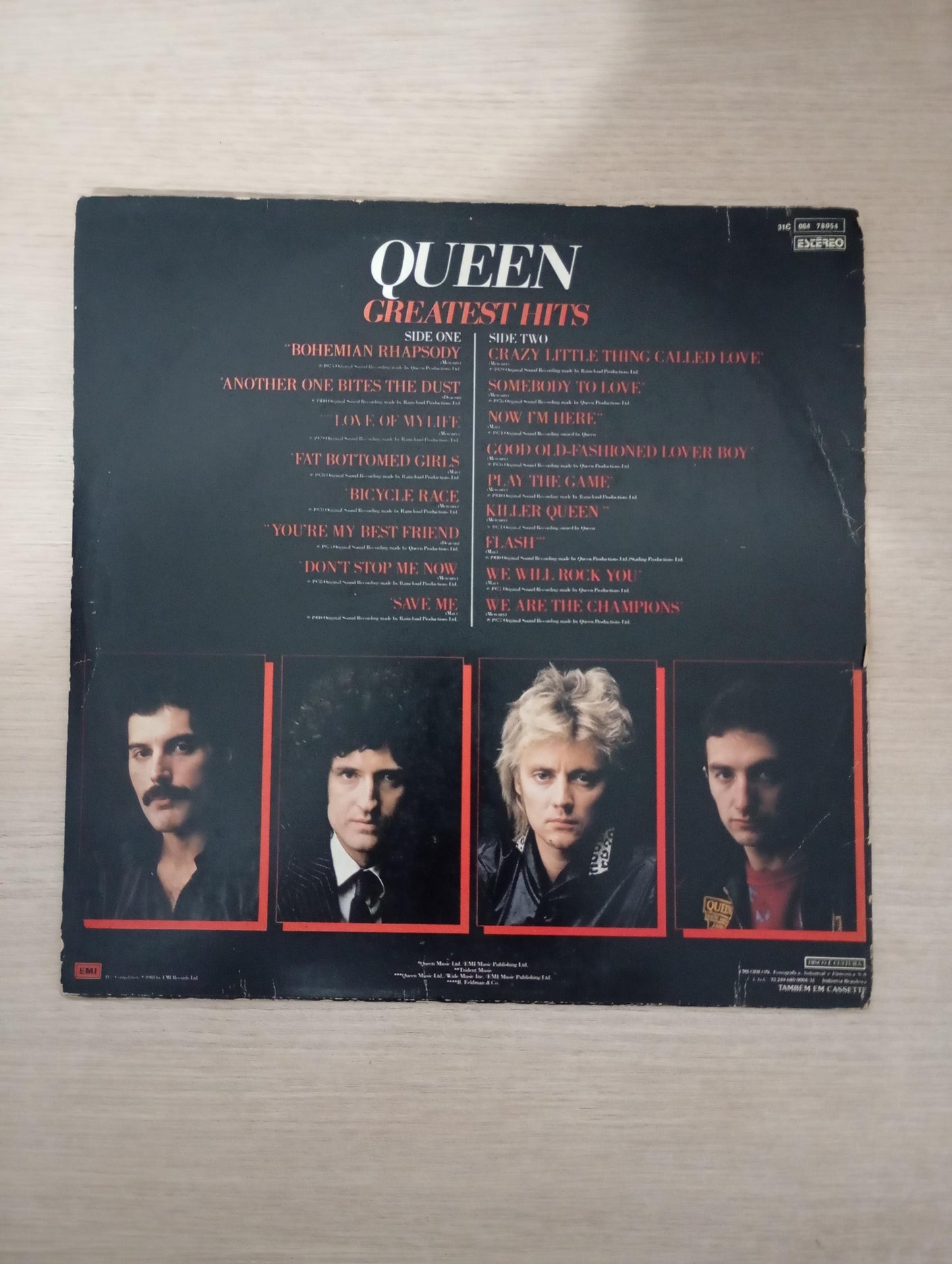 Lp Vinil Queen Greatest Hits Com Encarte