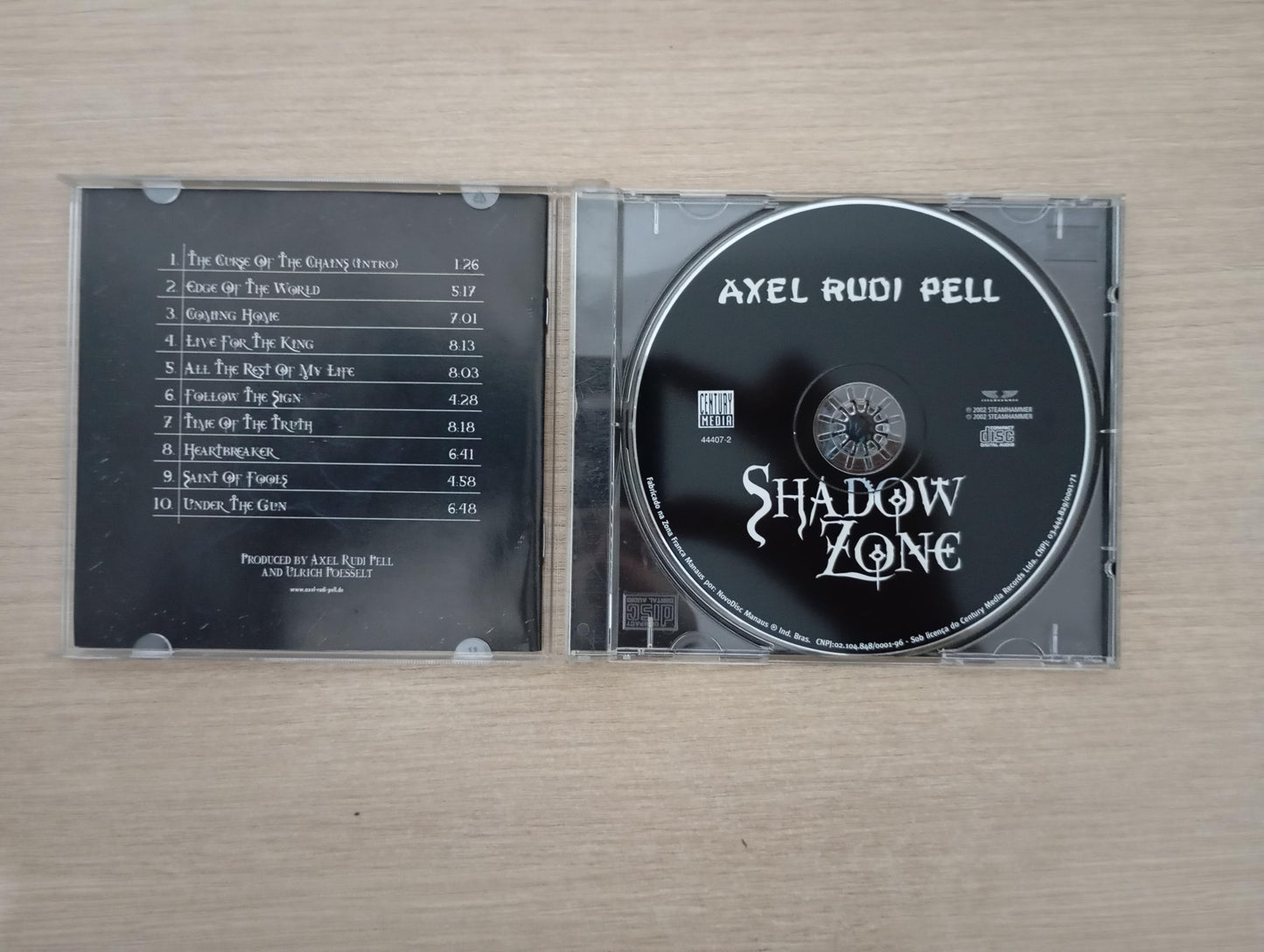 CD Axel Rudi Pell Shadow Zone
