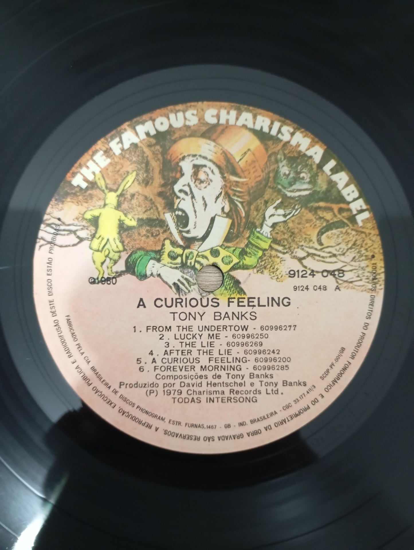 Lp Vinil Tony Banks A Curious Feeling